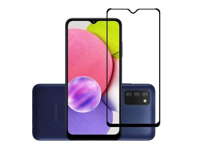 محافظ صفحه نمایش شیشه ای سامسونگ Full Glue Samsung Galaxy A03s Glass
