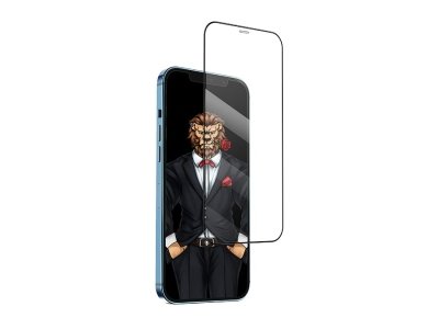 محافظ صفحه نمایش شیشه ای ضد ضربه آیفون گرین Green iPhone 12 Pro Max Anti-Shock 3D Unbreakable Glass