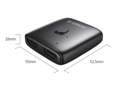 مبدل اچ دی ام آی دو طرفه اوریکو ORICO HS2-A1 HDMI-compatible Bi-directional Splitter