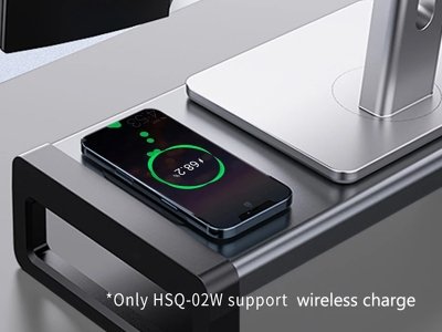 پایه نگهدارنده مانیتور و شارژ بی سیم  اوریکو ORICO-HSQ-02W Monitor Stand