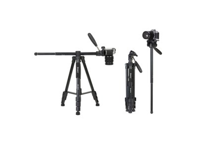 سه پایه و منوپاد با قابلیت فیلم برداری عمودی 360 درجه جی ماری Jmary Kp-2274 Professional Tripod