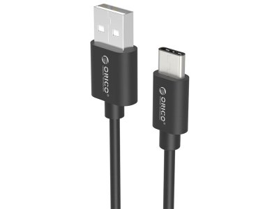 کابل تایپ سی کوتاه فست‌ شارژ 2.4 آمپری اوریکو Orico ECU-015 Type-C Charge Cable