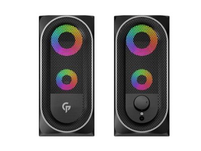 اسپیکر استریو گیمینگ پورودو porodo PDX511BT-BK stereo bluetooth gaming speakers
