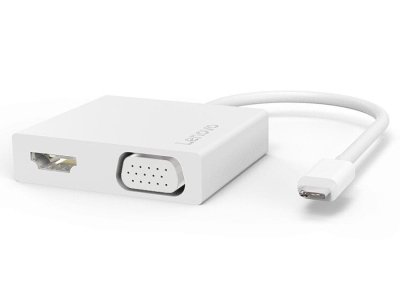 هاب تایپ‌سی با 3 پورت لنوو Lenovo HUB Type C Multi USB3.0 HUB to HDMI XL0807-H