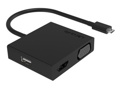 هاب تایپ‌سی با 3 پورت لنوو Lenovo HUB Type C Multi USB3.0 HUB to HDMI XL0807-H