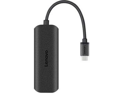 هاب تایپ‌سی با 4 پورت لنوو Lenovo Type-C to 4 USB 3.0 Data HUB C611