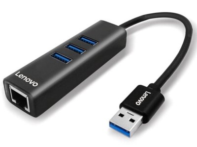 هاب یواس‌بی با 4 پورت لنوو Lenovo 4 Ports USB3.0 Hub Splitter A615