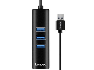 هاب یواس‌بی با 4 پورت لنوو Lenovo 4 Ports USB3.0 Hub Splitter A615