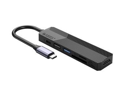 هاب آداپتور تایپ سی 6 در 1  اوریکو ORICO-MDK-6P ORICO Type-C Multifunctional Docking Station