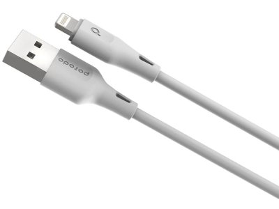کابل لایتنینگ شارژ سریع 1.2 متری پرودو Porodo USB Cable Lightning Connector PD-U12LC-WH