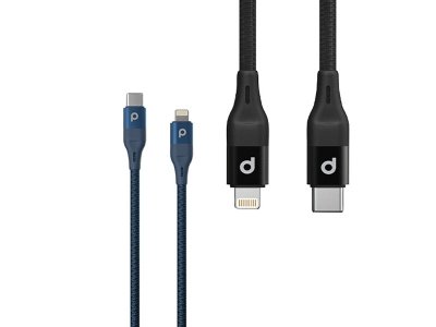 کابل شارژ  تایپ‌ سی به لایتنینگ 1.2 متری پرودو Porodo PD USB-C to Lightning Cable PD-CLBRPD12