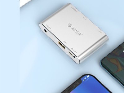 هاب آداپتور 3 پورت اوریکو  ORICO Display Adapter PE-M1