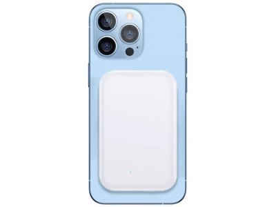 پاور بانک فست شارژ مغناطیسی 10000 یوسامز USAMS CD180  Wireless Power Bank 15W