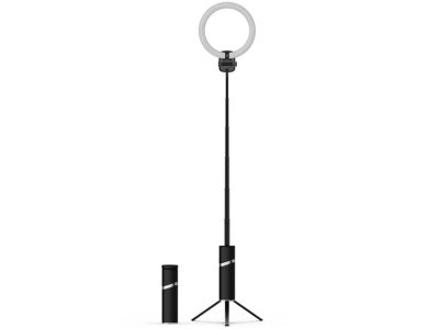 رینگ لایت قابل حمل موبایل یوسامز USAMS Multifunctional ZB250 Portable Phone Holder