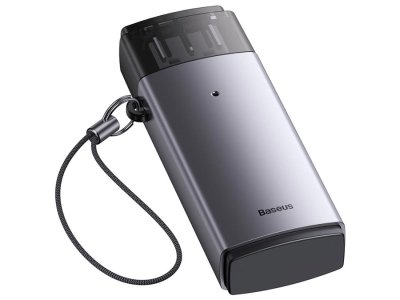 رم ریدر USB به اس دی کارت و میکرو اس دی بیسوس Baseus WKQX060013 USB-A to SD/TF  WKQX070101