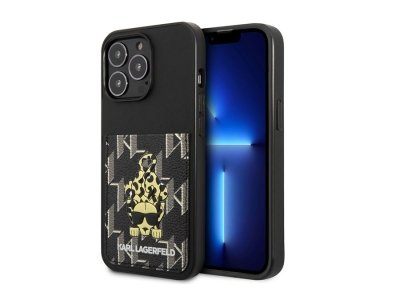 قاب چرمی آیفون 13 پرو مکس CG Mobile iphone 13 Pro Max Karl Lagerfeld Leather Case