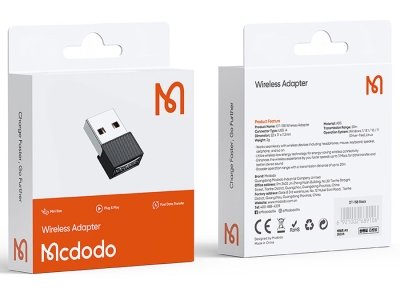 دانگل بلوتوث یو اس بی مک‌دودو MCDODO OT-1580 BT V5.1 Wireless USB Adapter