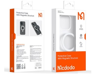 قاب مگ‌سیف مخصوص گوشی آیفون 13 پرومکس مک‌دودو MCDODO Frosted Magsafe Phone Case PC-179