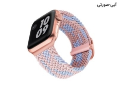 بند پارچه ای اپل واچ 42 و 44 و 45 میلی‌ متر ویوا مادرید Viva Madrid Apple Watch 42/44/45mm Crisben Band