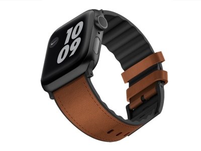 بند چرمی اپل واچ 42 و 44 و 45 میلی متر ویوا مادرید Viva Madrid Apple Watch 42/44/45mm Venturx Leather Band