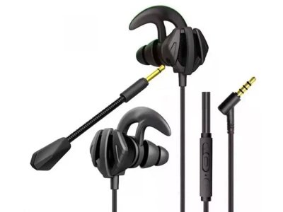 هندزفری سیمی گیمینگ با جک 3.5 میلی‌متری رسی Recci REP-L19 Wired gaming Earphone