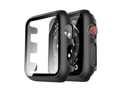 محافظ صفحه نمایش شیشه ای و قاب اپل واچ 38 میلی متر Apple Watch 38mm Glass & Case