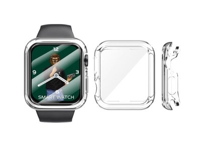 محافظ صفحه نمایش شیشه ای و قاب اپل واچ 41 میلی‌متری گرین Green Apple Watch 41mm Guard Pro Case & Glass