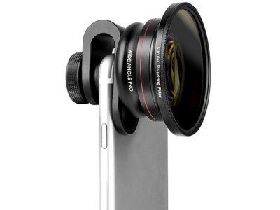 لنز واید ایبولو پرو به همراه فیلتر CPL و هود Iboolo Pro IB-16mm Mobile lens with Cpl Filter and Hood