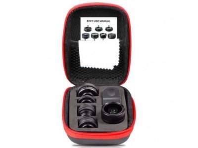 کیت لنز موبایل ایبولو Iboolo 8-in-1 Mobile Lens Kit