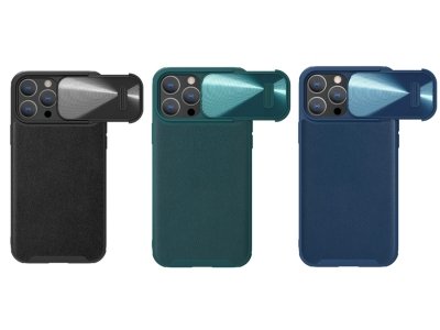 قاب آیفون 13 پرو مکس نیلکین Nillkin Iphone 13 Pro max CamShield Leather S