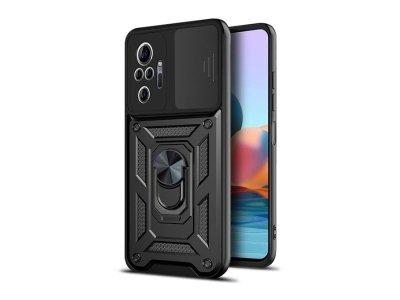 قاب محافظ لنز و حلقه دار شیائومی Xiaomi Redmi Note 10 Pro/Redmi Note 10 Pro Max Slide Camera & Ring Holder Stand Case