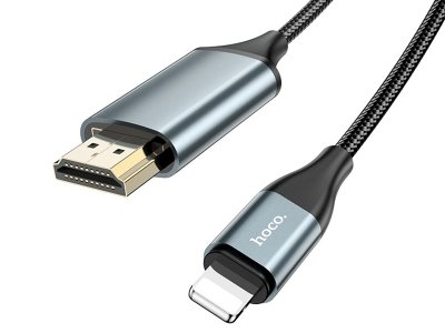 کابل لایتنینگ به اچ دی ام آی دو متری هوکو Hoco Cable Lightning to HDMI UA15
