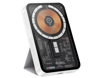 پاوربانک مغناطیسی 5000 هوکو Hoco Power bank Q10 magnetic wireless charging