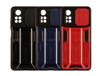 قاب محافظ لنز و استند دار شیائومی Xiaomi Poco X4 Pro 5G Slide Camera & Stand Case