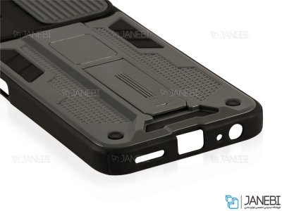 قاب محافظ لنز و استند دار سامسونگ Samsung Galaxy A22 5G Slide Camera & Stand Case