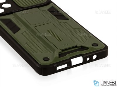 قاب محافظ لنز و استند دار سامسونگ Samsung Galaxy A23 4G Slide Camera & Stand Case