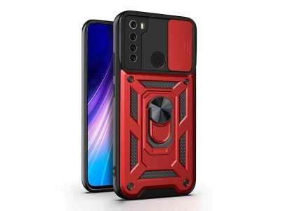 قاب محافظ لنز و حلقه دار شیائومی Xiaomi Redmi Note 8 Slide Camera & Ring Holder Stand Case