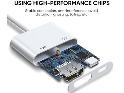 مبدل لایتنینگ به اچ دی ام آی جویروم Joyroom FullHD 1080p 60HzS-H141 adapter