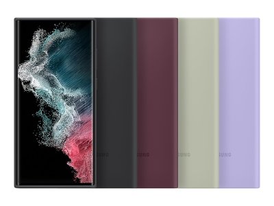 کاور سیلیکونی اصلی گوشی اس 22 اولترا سامسونگ Samsung EF-PS908TBEGWW Galaxy S22 Ultra Cover
