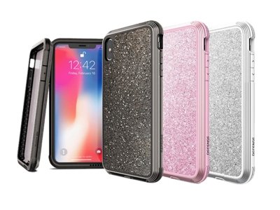 قاب ایکس دوریا اکلیلی آیفون X-Doria Defense Lux Shiny Case iPhone XS Max
