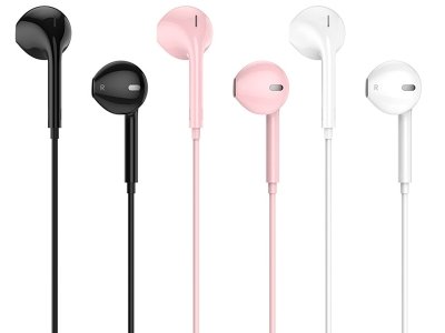 هندزفری سیمی  با جک 3.5 میلی متری هوکو Hoco Wired earphones 3.5mm M55 Memory sound with microphone