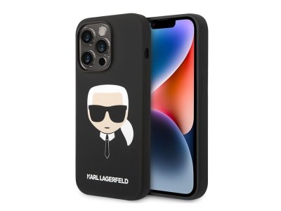 قاب سیلیکونی آیفون 14 پرو طرح کارل CG Mobile iphone 14 Pro Karl Lagerfeld Silicone Case