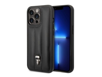 قاب پافری آیفون 14 پرو مکس طرح کارل CG Mobile iphone 14 Pro Max Karl Lagerfeld Puffer Case