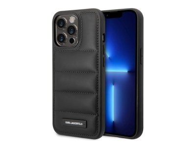قاب پافری آیفون 14 پرو مکس طرح کارل CG Mobile iphone 14 Pro Max Karl Lagerfeld Puffer Case