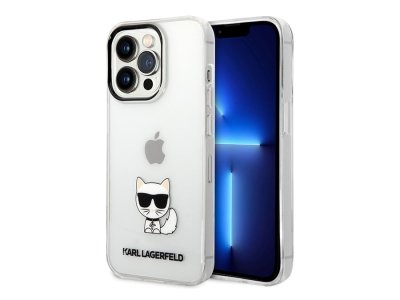 قاب محافظ شیشه ای آیفون 14 پرو مکس طرح گربه کارل CG Mobile iphone 14 Pro Max Karl Cat Case