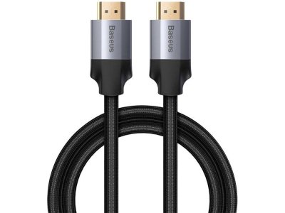 کابل اچ‌ دی ام‌آی 0.75 متری بیسوس Baseus HDMI 4KHD To 4KHD Adapter Cable WKSX000113