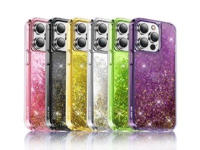 قاب آکواریومی آیفون 14 پرو مکس گرین Green iPhone 14 Pro Max Aquarium Happiness Case