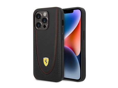 قاب چرمی مگ سیف آیفون 14 پرو مکس طرح فراری CG Mobile iphone 14 Pro Max Ferrari Magsafe Leather Case