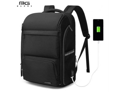 کوله پشتی لپ تاپ 17 اینچ و مسافرتی بنج BANGE اصل مدل BG-7309 با پورت USB