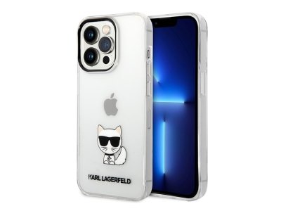 قاب محافظ شیشه ای آیفون 14 پرو طرح گربه کارل CG Mobile iphone 14 Pro Karl Cat Case